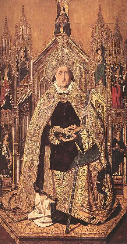 Bartolome Bermejo St Dominic Enthroned in Glory china oil painting image